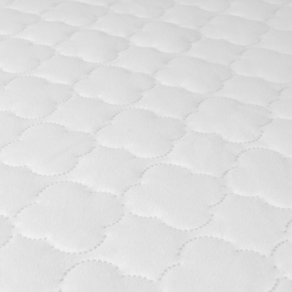Sealy Waterproof Fitted Crib Mattress Pad, 2 Pack - White