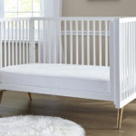 Sealy Stain Repel & Release Fitted Crib Mattress Pad - White