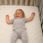 Sealy Cozy Dreams Waterproof Fitted Crib Mattress Pad - White