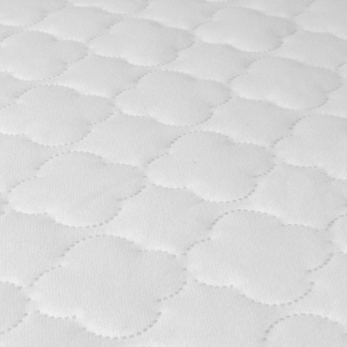 Sealy SecureStay Waterproof Fitted Crib Mattress Pad - White