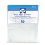 Sealy Stain Repel & Release Fitted Crib Mattress Pad - White