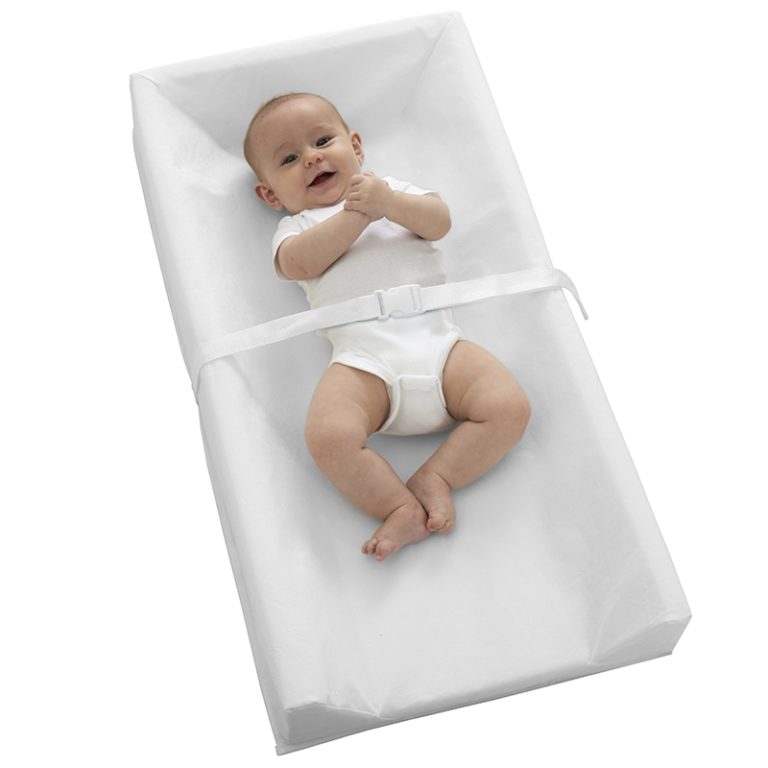 Sealy Soybean Comfort 3-Sided Contour Diaper Changing Pad - White